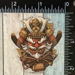 🌀10/$10🌀 Translucent Japanese Tattoo Art Reusable Waterproof Vinyl Sticker Dec